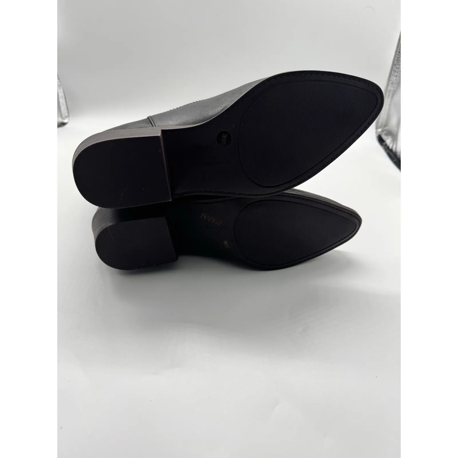 Lucky Brand Black Western Mid Calf Braided Boots Women’s Size 7 - Image 10