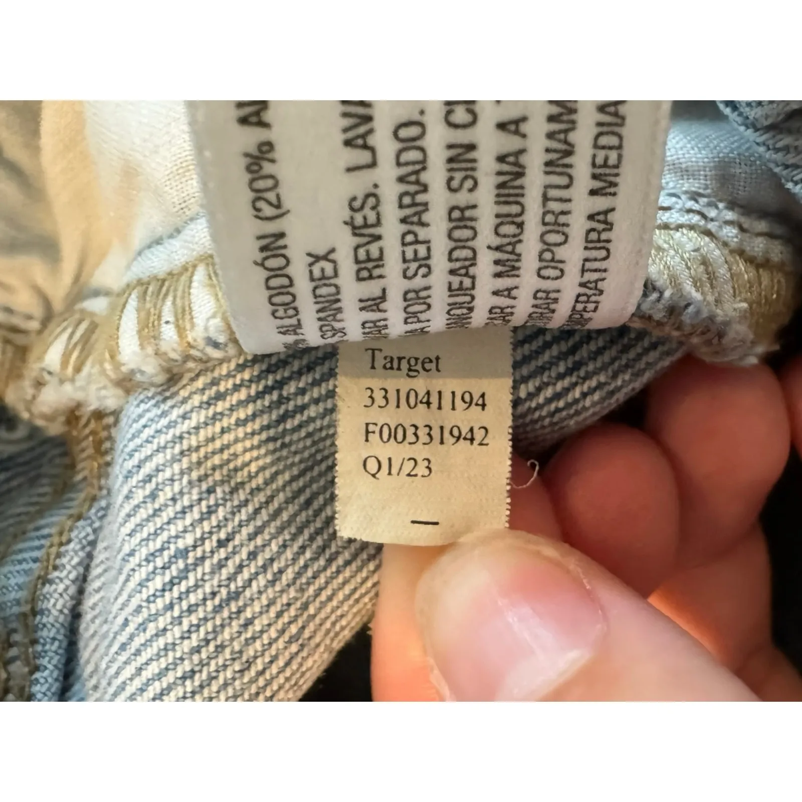 Wild Fable Super High Rise Straight Jeans Womens 8 Light Wash Distressed Denim - Image 9