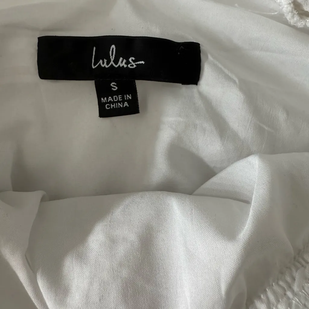 Lulu's White Midi Dress - Image 4