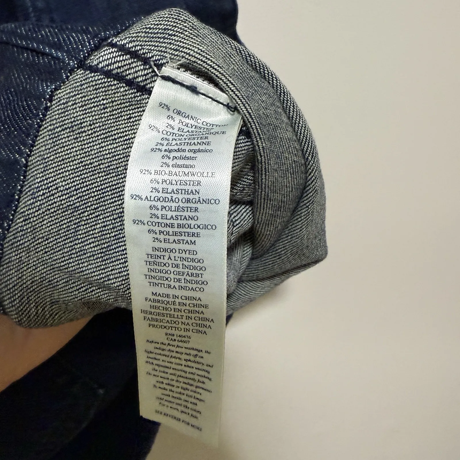 Faherty Azure Dress in Dusk Dive Wash Size XS - Image 7