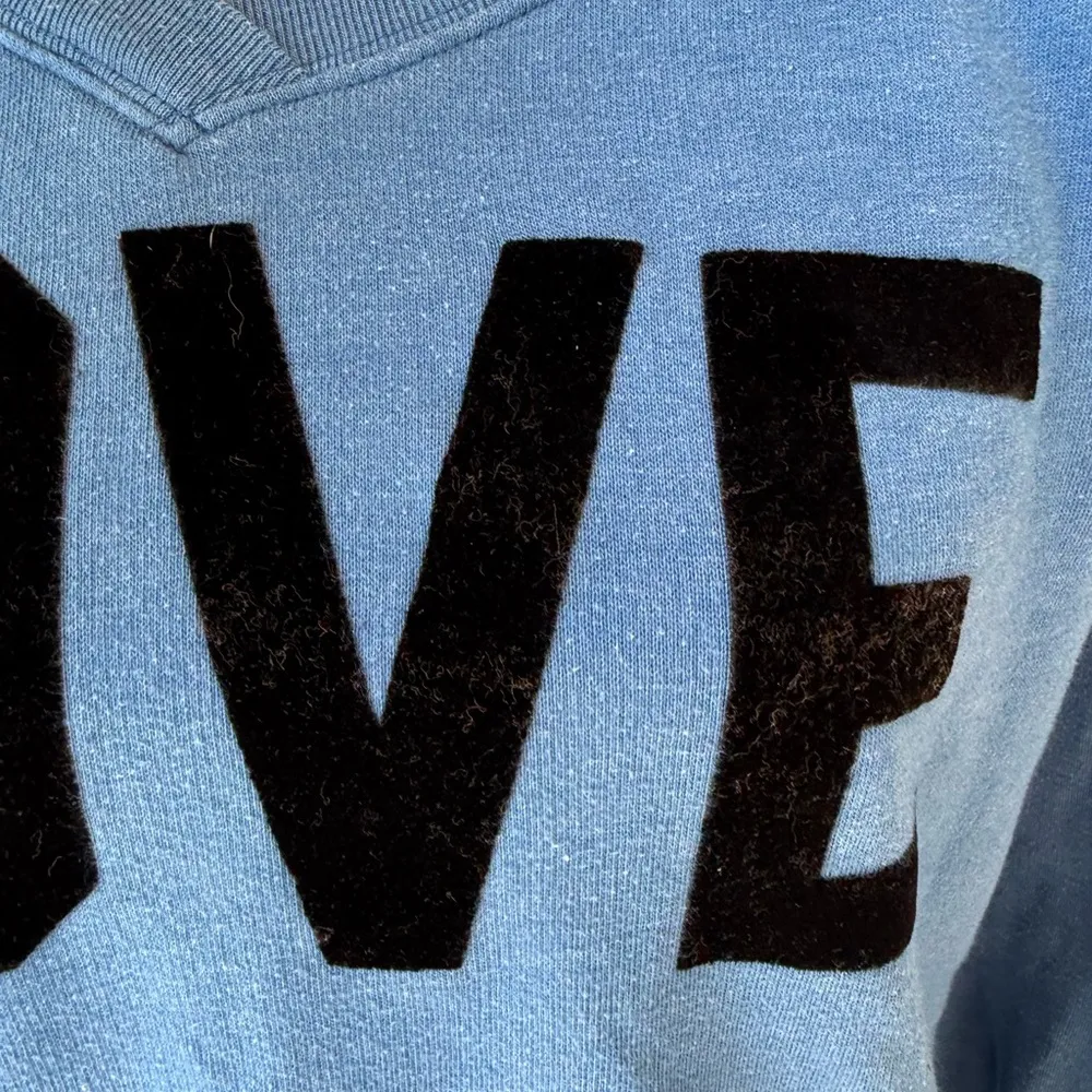 Vintage Victoria’s Secret PINK Blue LOVE Cheetah V - Image 2