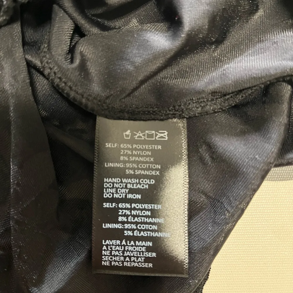 URBAN OUTFITTERS Textured Velvet Lace Strapless Tube Top Tank Women’s XS NWT - Image 6