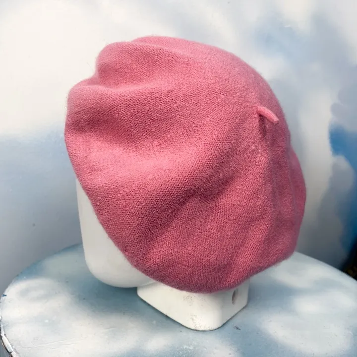 Echo Soft vintage pink beret - Image 4