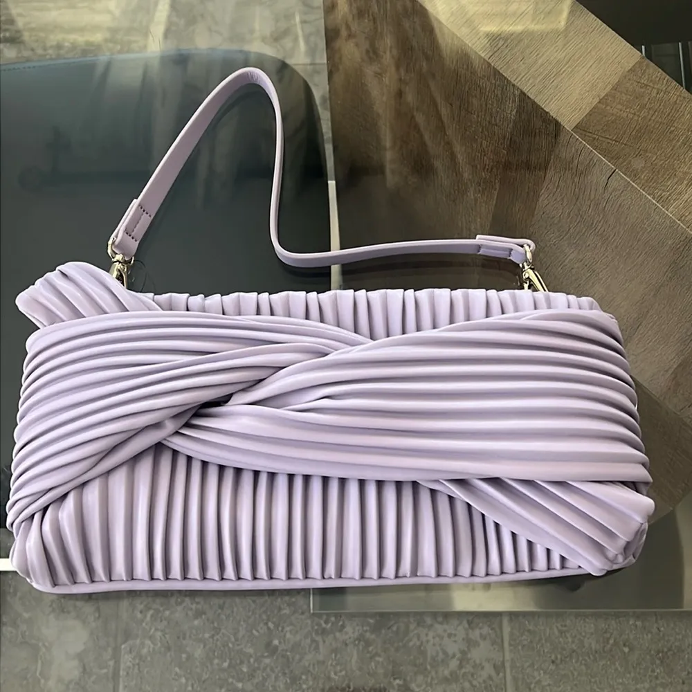 JASON WU Corrie Medium Clutch in Purple, New w/Tag - Image 3