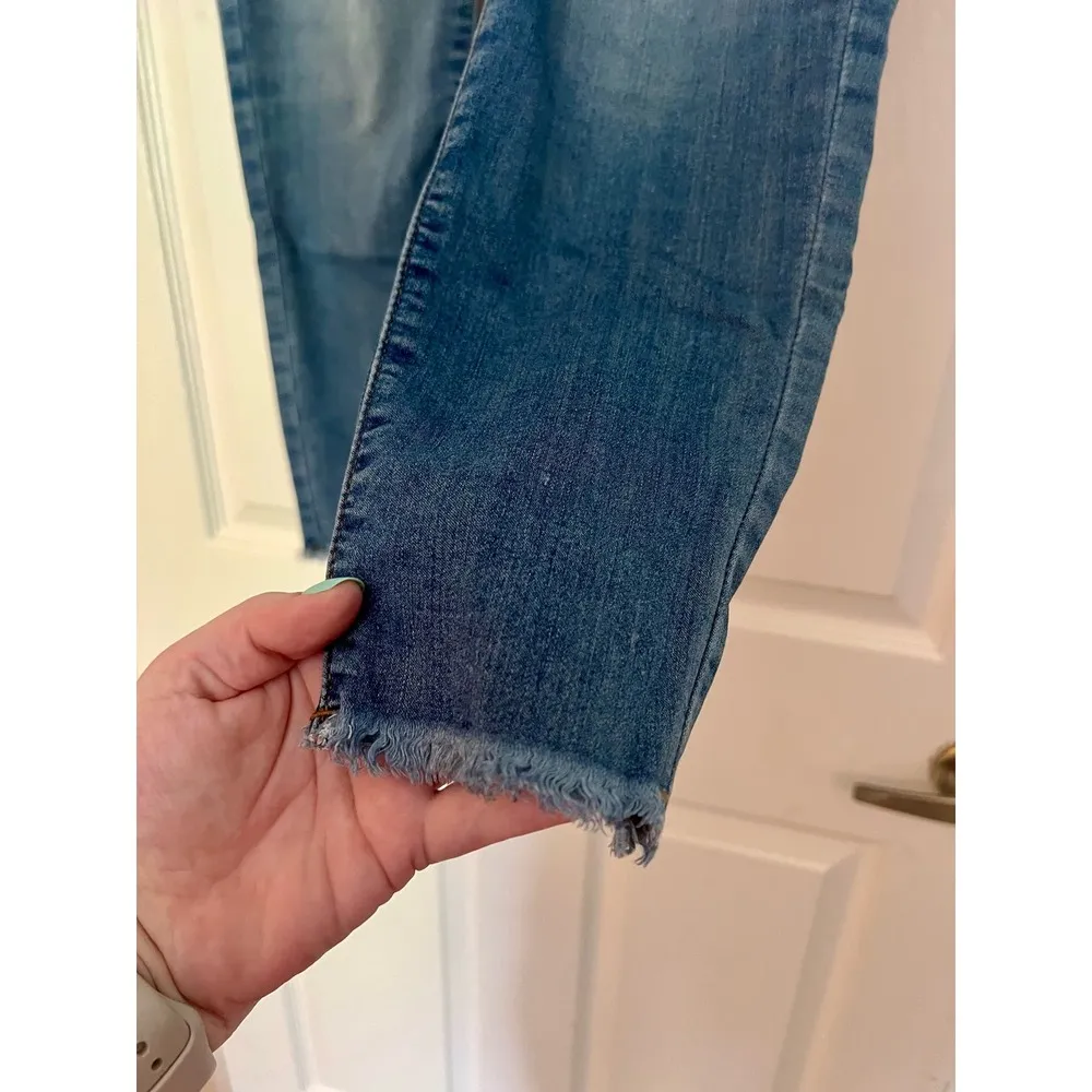 Women's Celebrity Pink Mid Rise Ankle Skinny Jeans with Pockets Size 5 Black Tag - Image 2