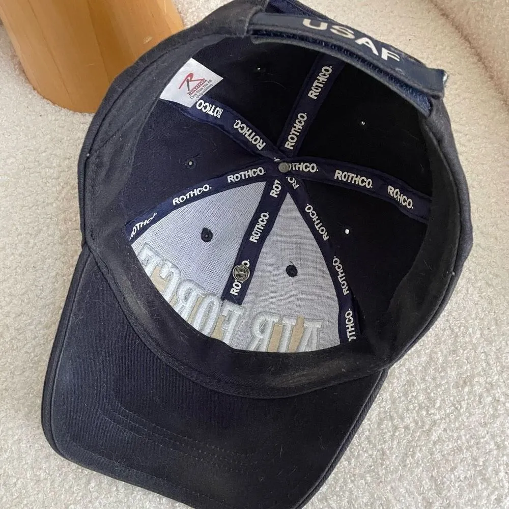 Rothco US Air Force Adjustable Ball Cap Baseball Hat Pin - Image 7