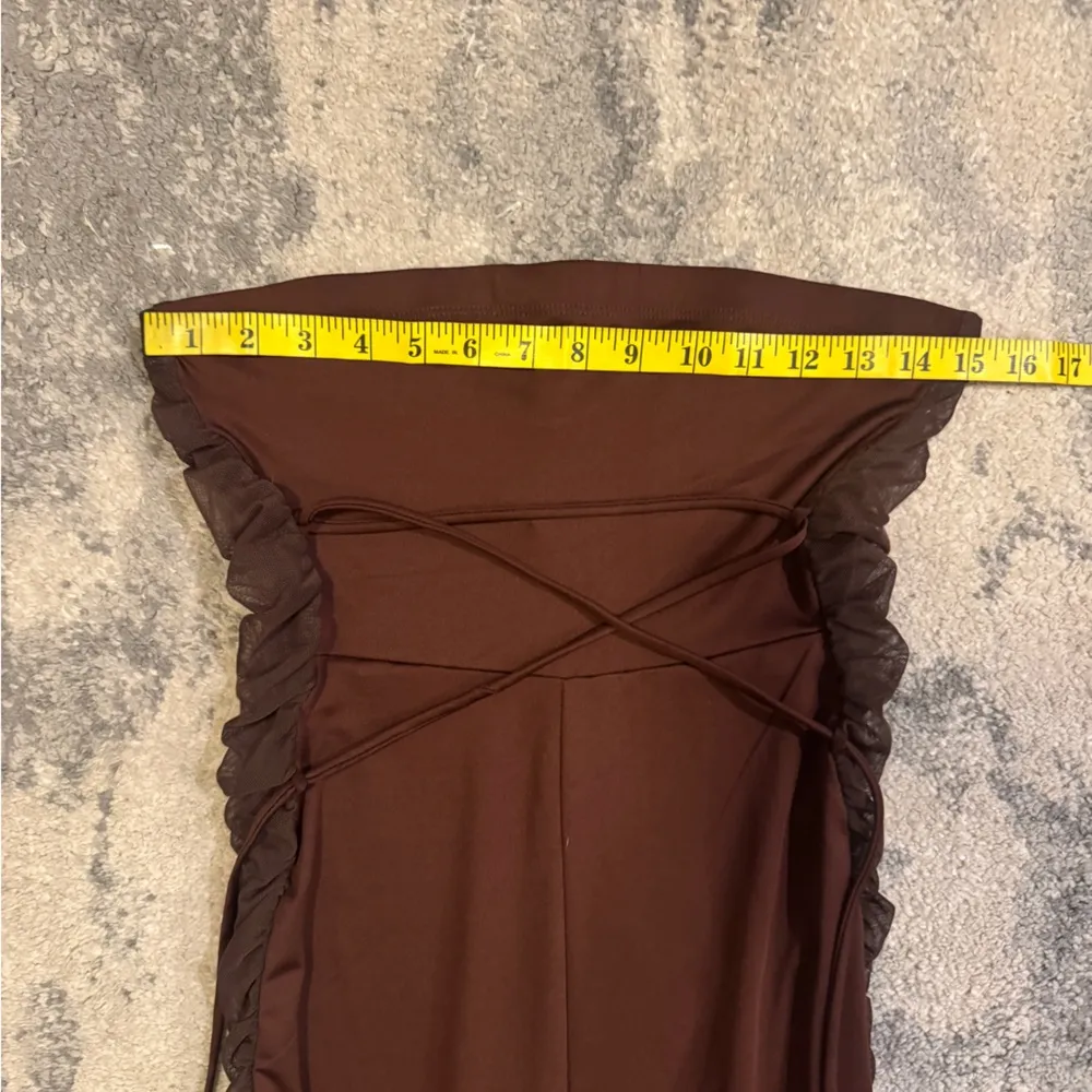 Uptown Brown Women's Jumpsuit Size L - Image 6