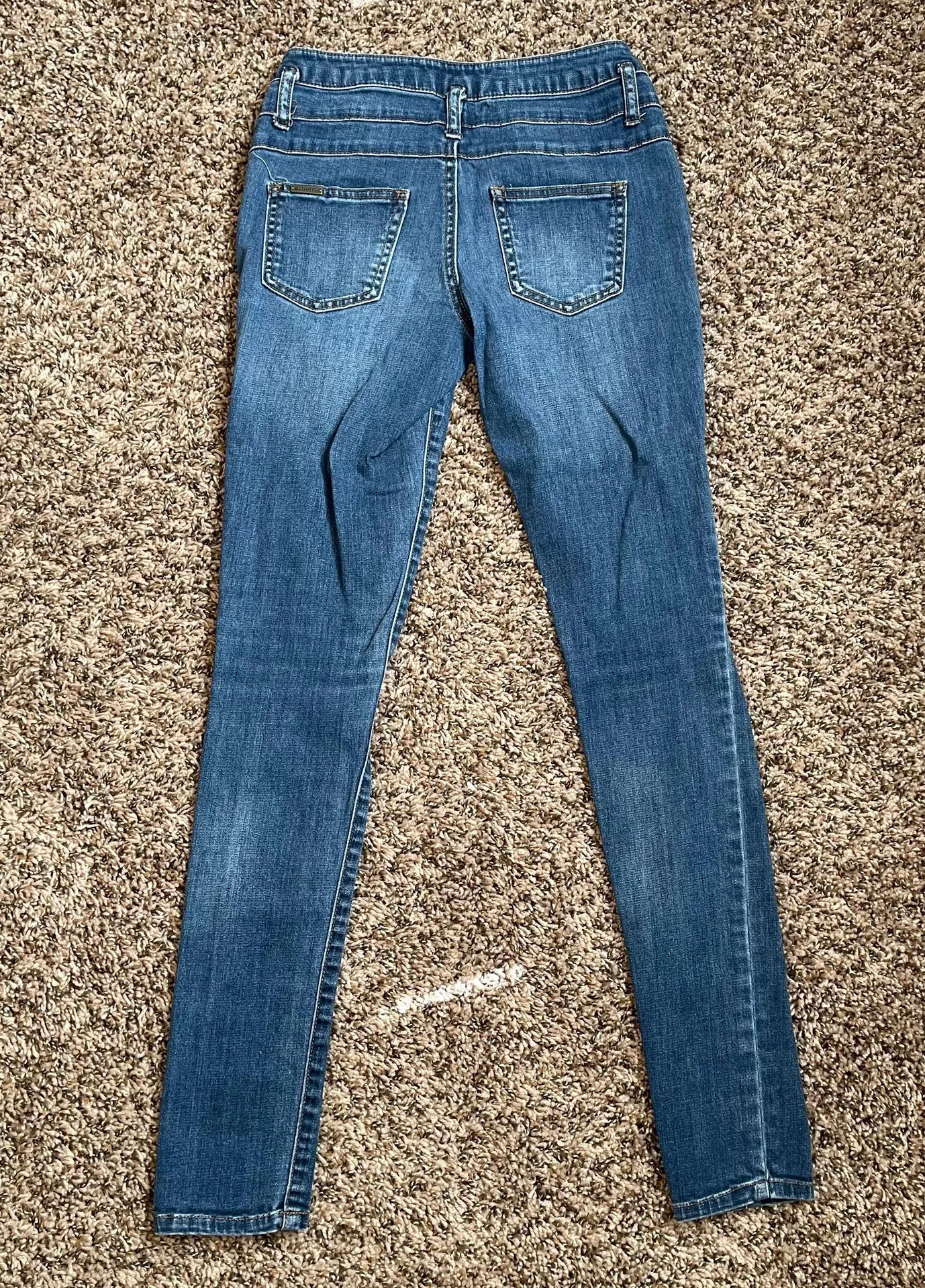 Celebrity Pink High Waisted Skiny Distressed Jean - Image 2