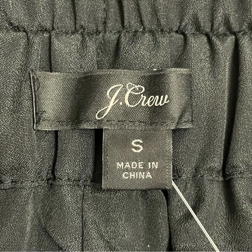 NWT J. Crew Black Velvet Pull-On Midi Skirt Women’s Size Small Party Career NEW - Image 10