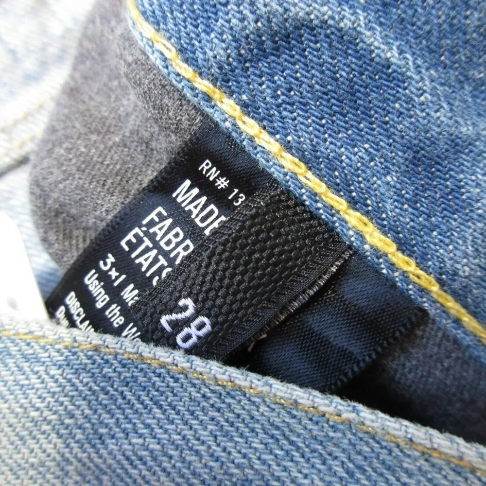 NWT 3x1 W2 Boyfriend in Kent Destroyed Dirty Selvedge Jeans 28 $325 - Image 7
