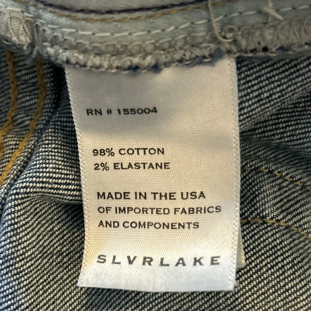 NWOT SLVRLAKE Reese Bootcut Jeans Size 27. Color - Image 8
