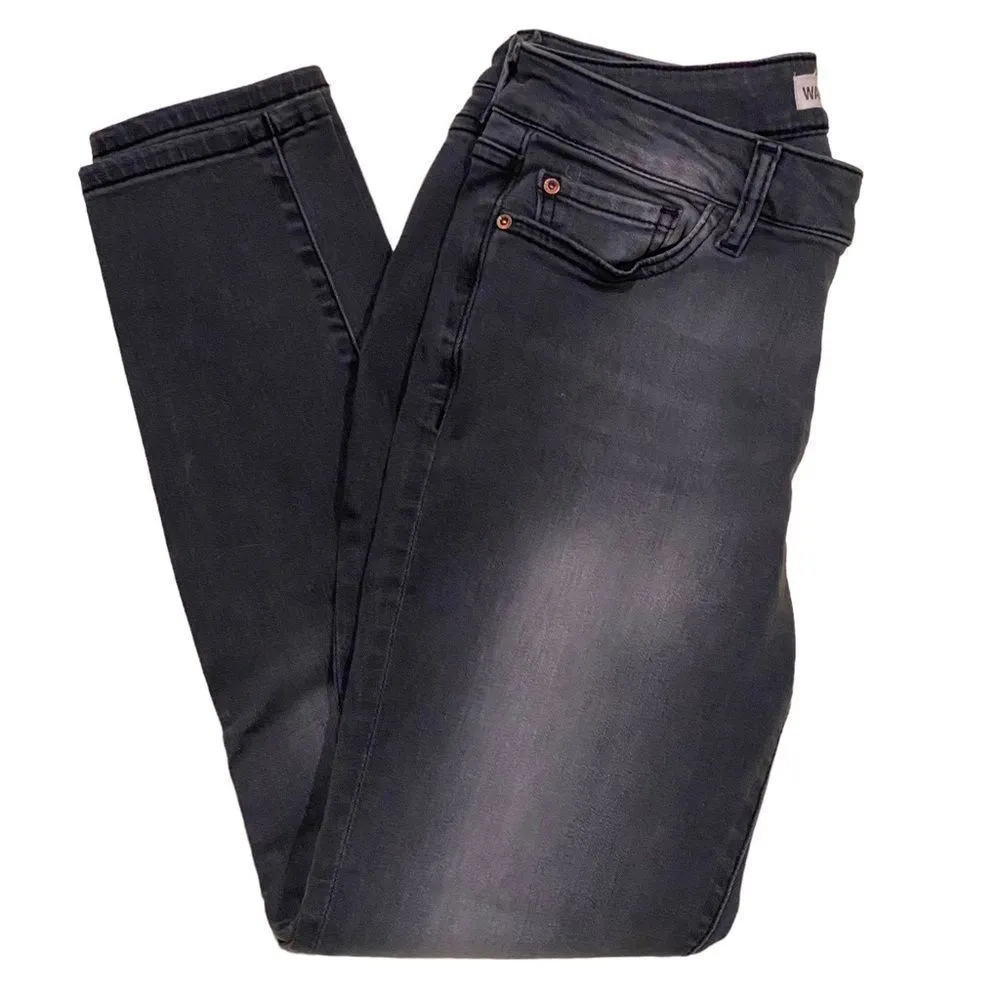 Warp + Weft JFK New York City Skinny Jeans 28 x 29 Black - Image 5