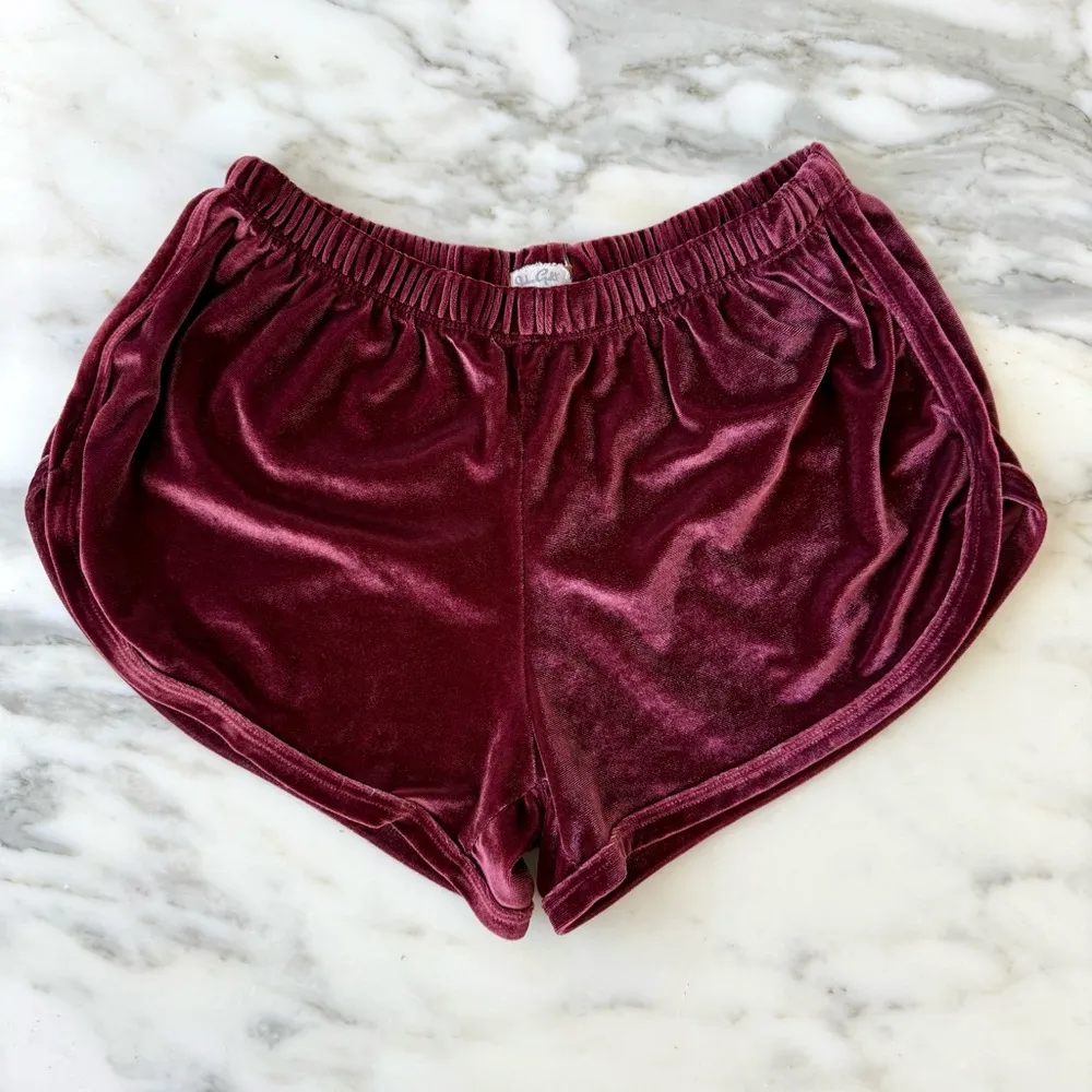 Women's Burgundy Lounge Set Purple - Image 3
