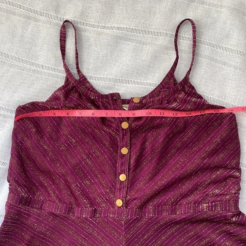 Vintage sparkle midi dress with spagetti straps. - Image 8