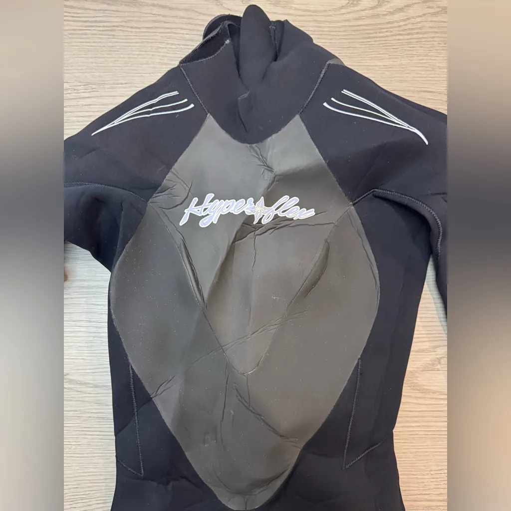 Hyperflex Women's‎ 3.2 mm Access Back Zip Fullsuit Size 8 Black - Image 3