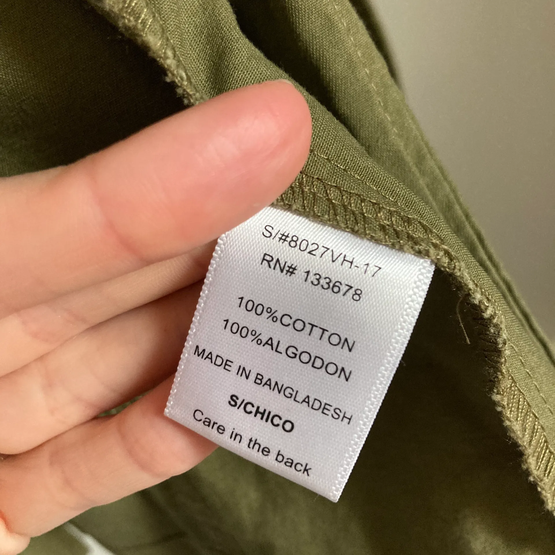 Love Tree Army Green Utility Vest - Image 9