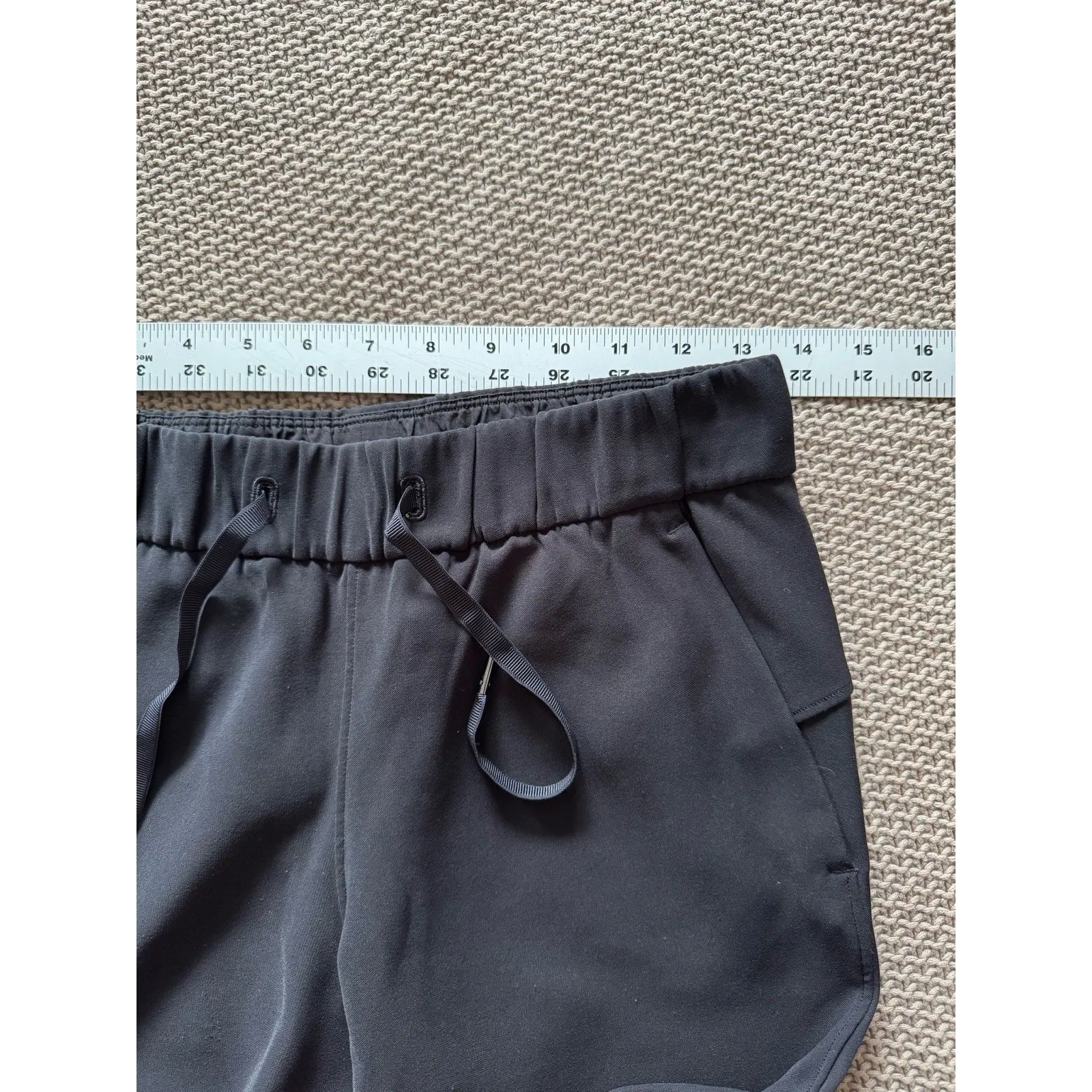 Lululemon Women's On the Fly Woven Pants Ankle‎ Black Size 4 - Image 6