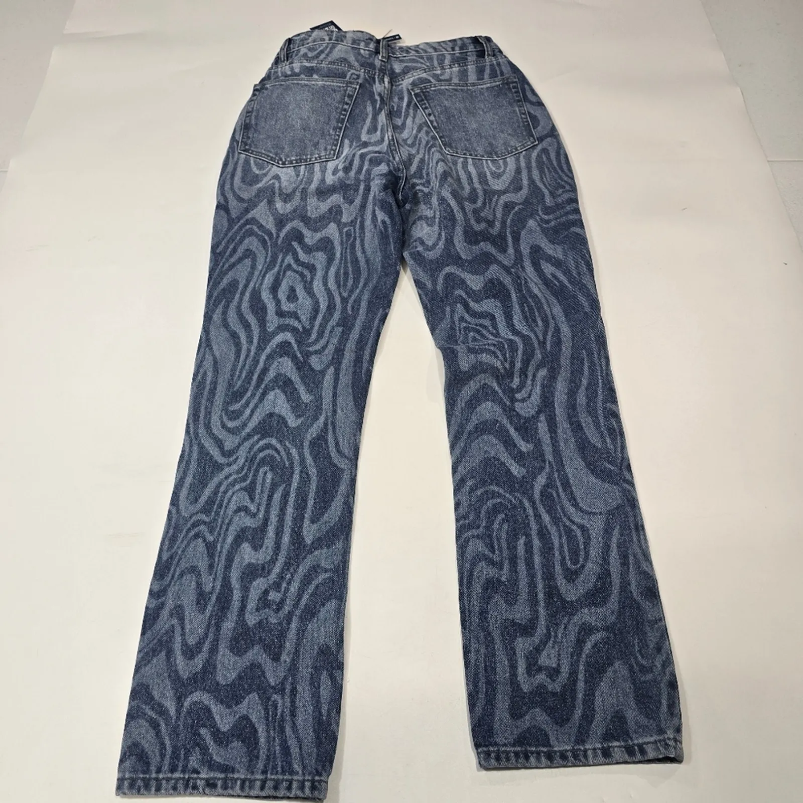 Lovers and Friends Reece High Rise Slim Straight in Blue Canyon Size 26 - Image 12
