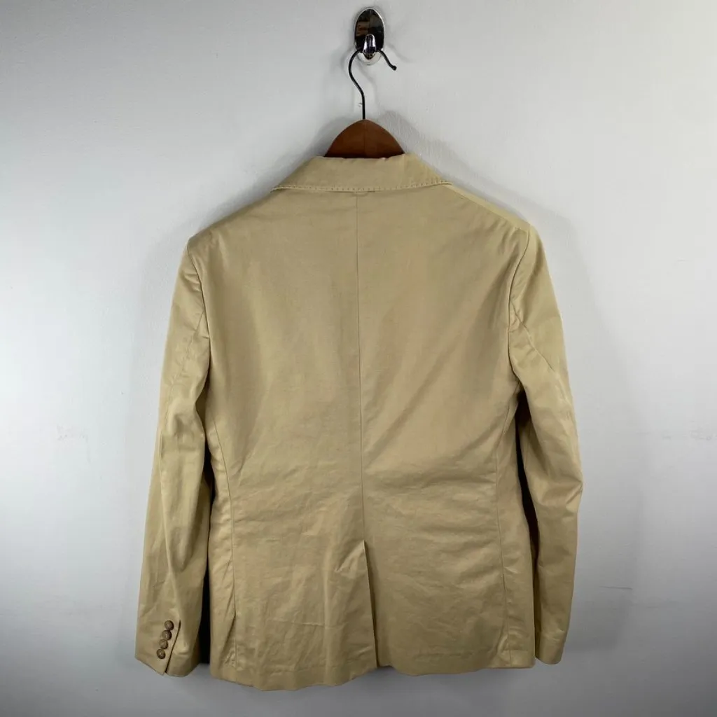 Polo Ralph Lauren Khaki Mckenzie Twill Blazer Sports Jacket Size 6 - Image 8
