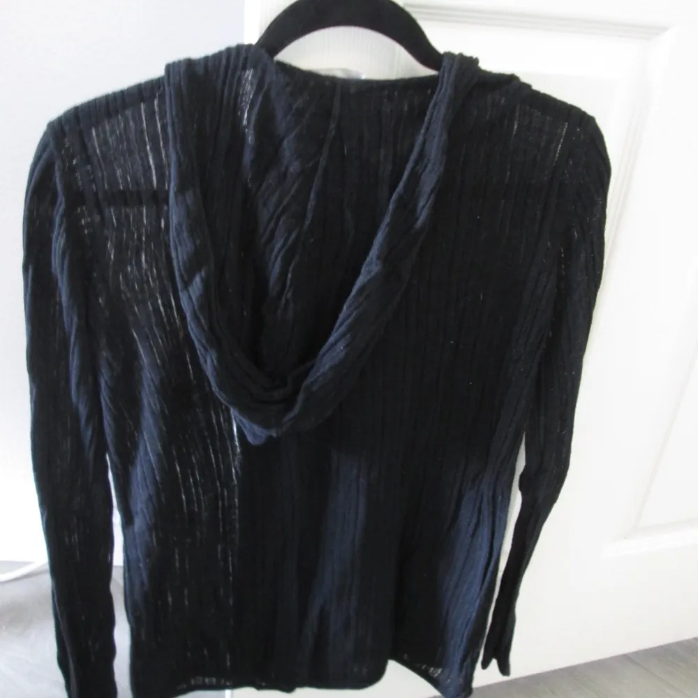 MICHAEL Michael Kors sheer black hoodie - Size Medium - Image 2