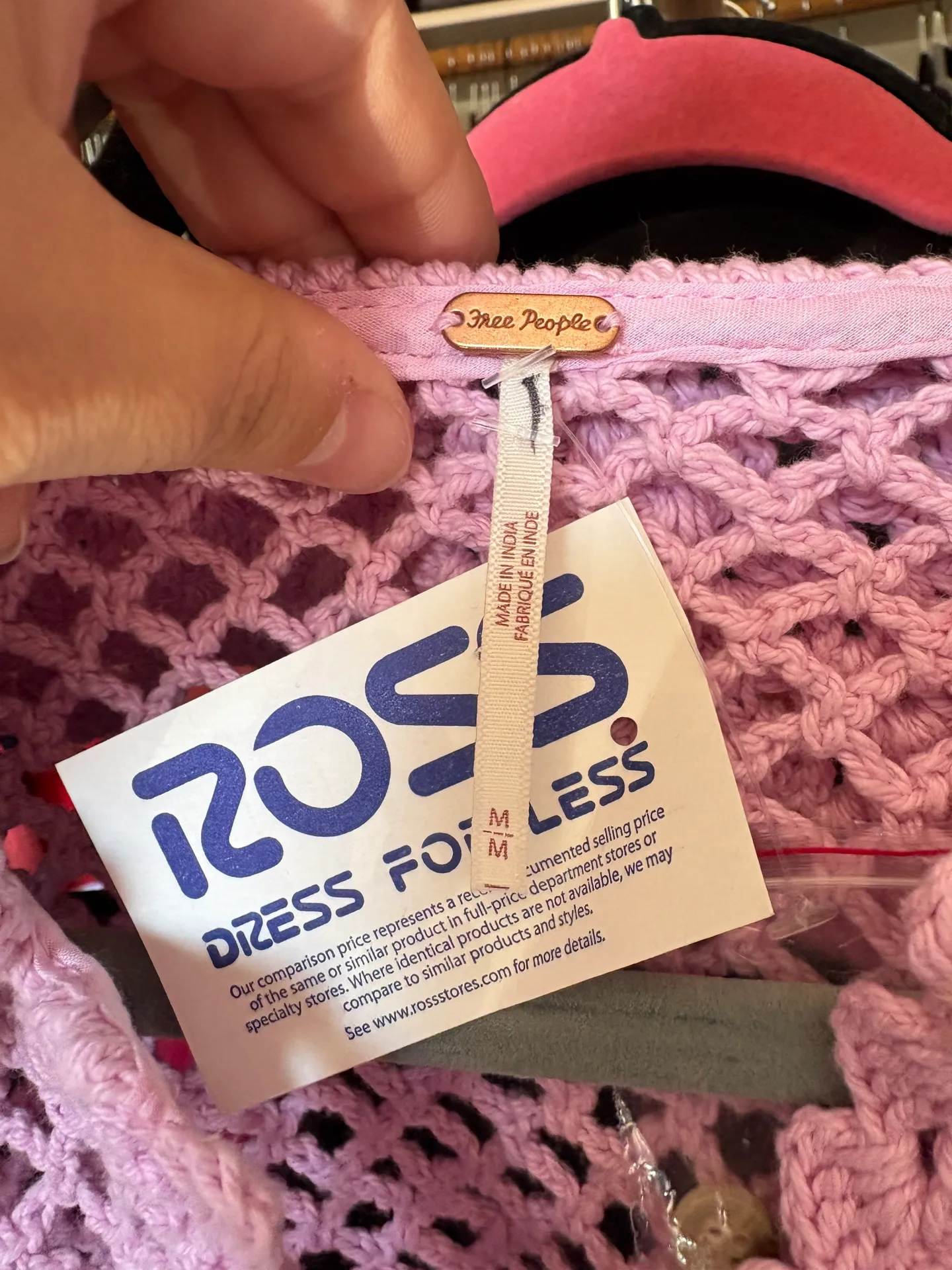 Pink Crochet Top - Image 4