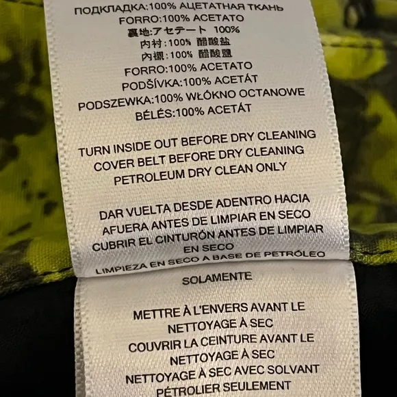 MICHAEL Michael Kors‎ Floral Black Green Pencil Skirt Size 8 - Image 6