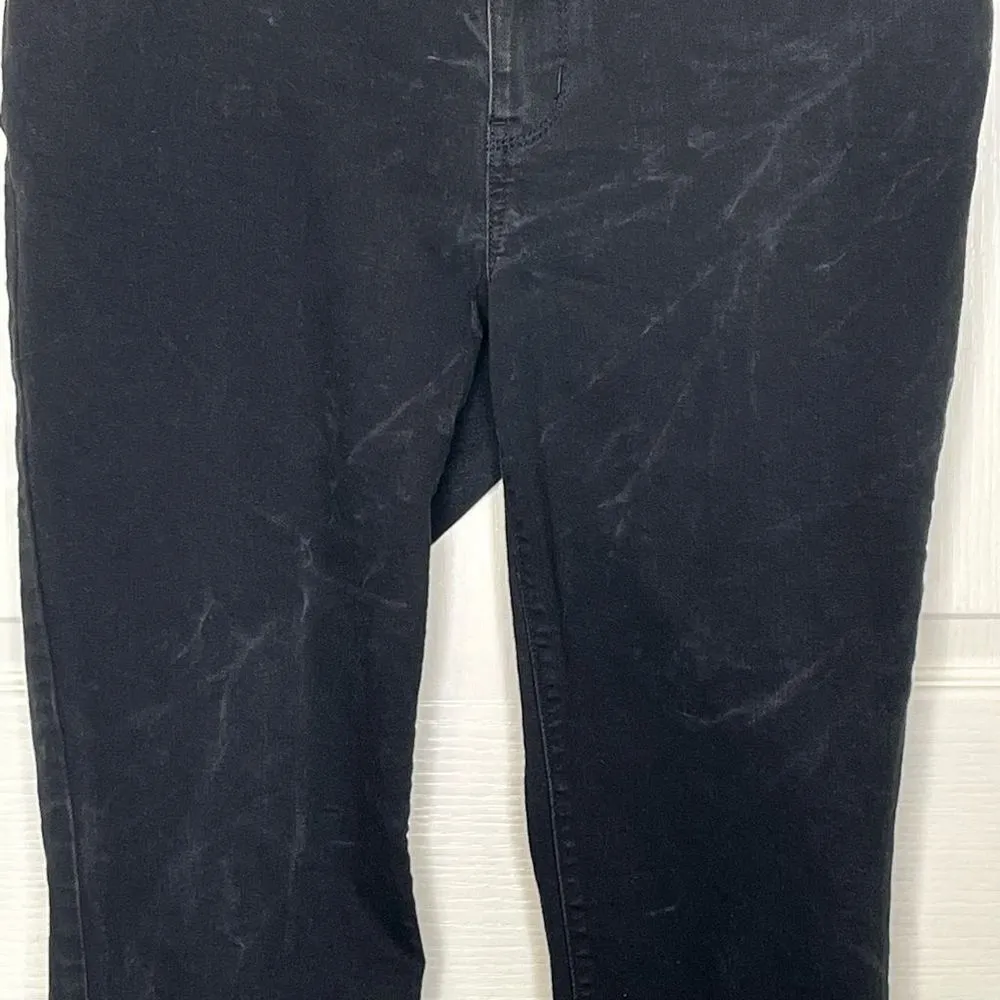 Simply Vera Vera Wang Skinny Mid Rise Black Jeans Sz 16 W S - Image 4