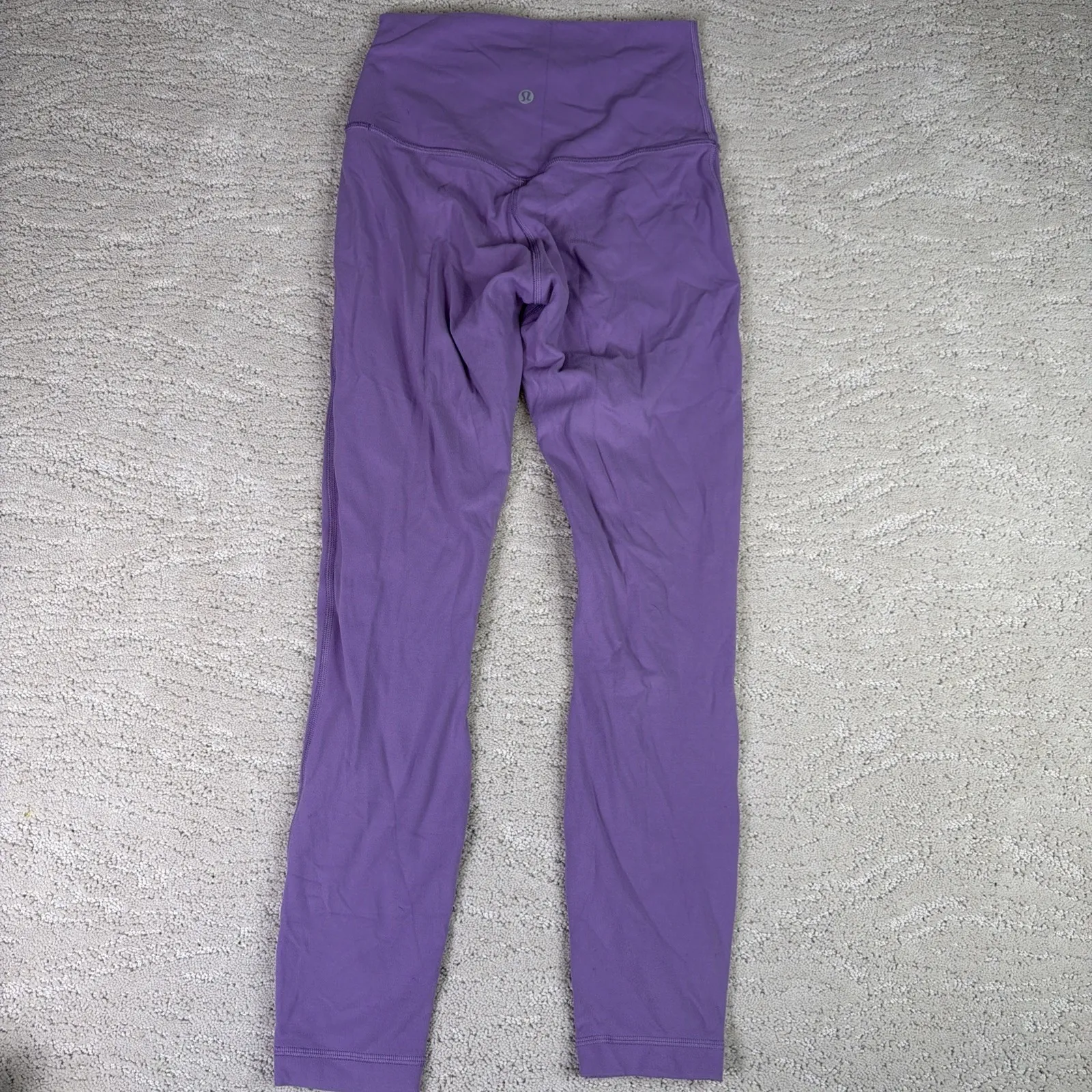 Women's Lululemom Size 4 Align Pant 25" Purple High Rise Athletic - Image 2