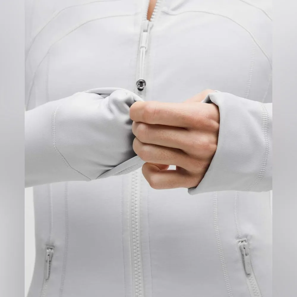 NWT Lululemon Define Jacket Nulu - Heathered Core Ultra Light Grey - 8 - Image 3