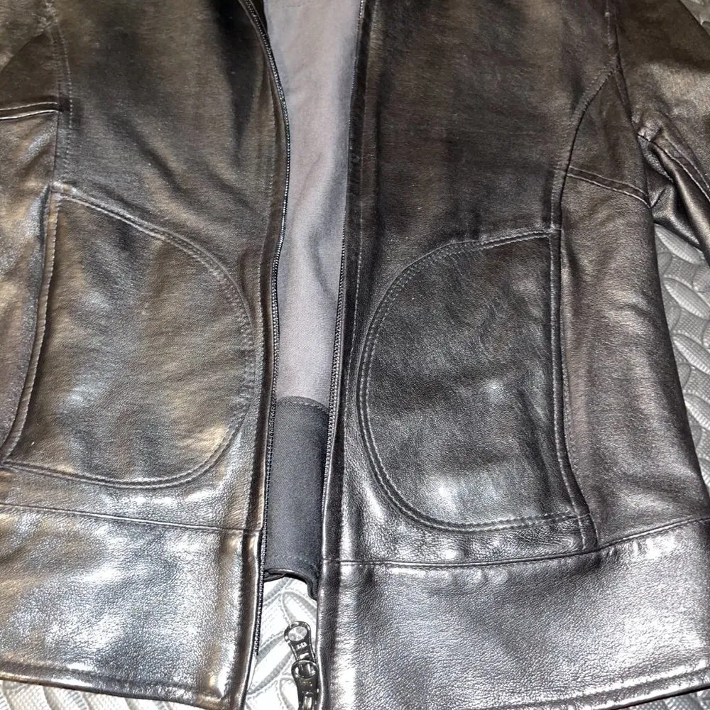 DDC Lab real leather jacket size 1 - Image 4