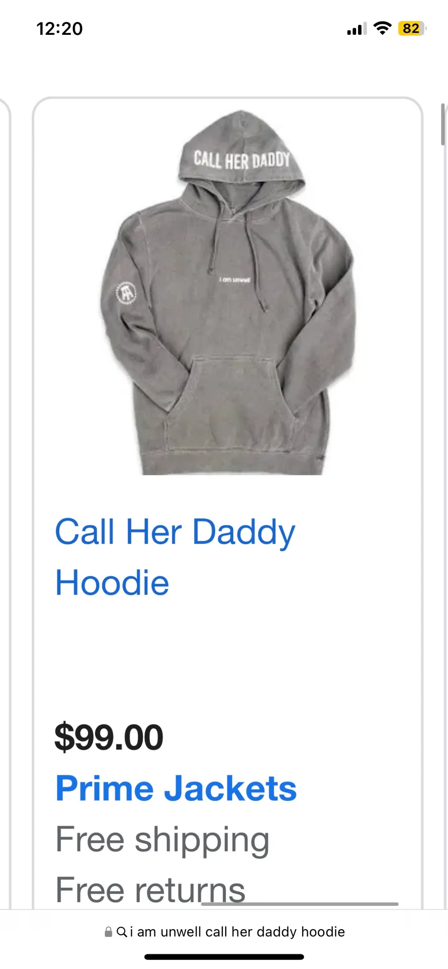 Call her daddy “I Am Unwell” Sweatshirt - Image 8