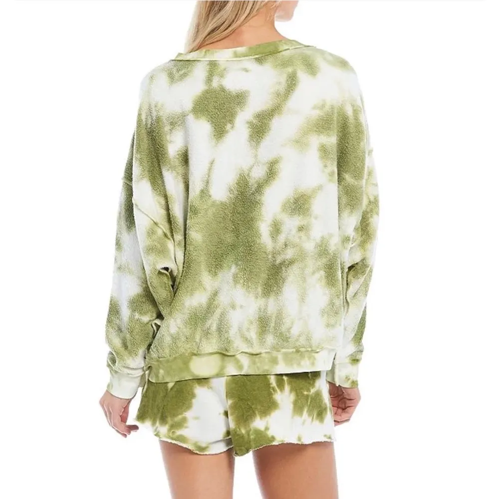 Free People Tie Dye Long Sleeve Top 1-Piece Size S New w/Tag - Image 2