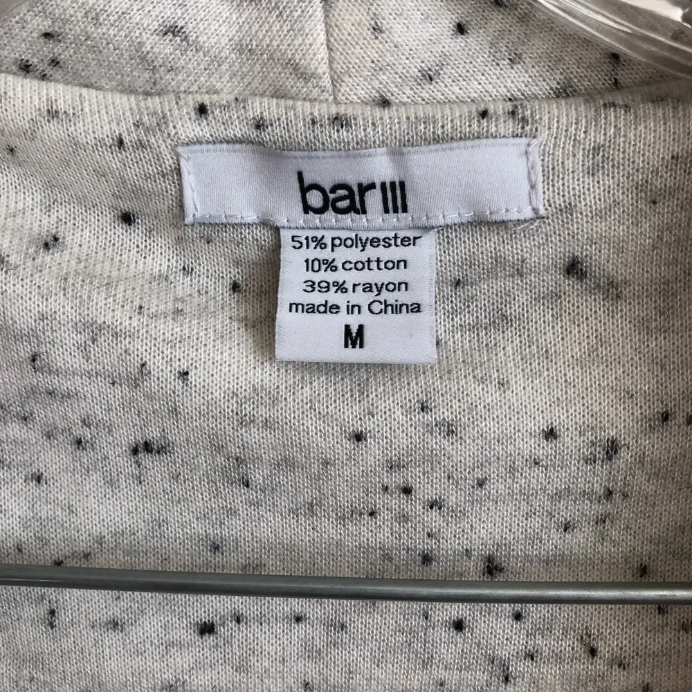 Bar III Open Front Moto Cardigan - Image 4