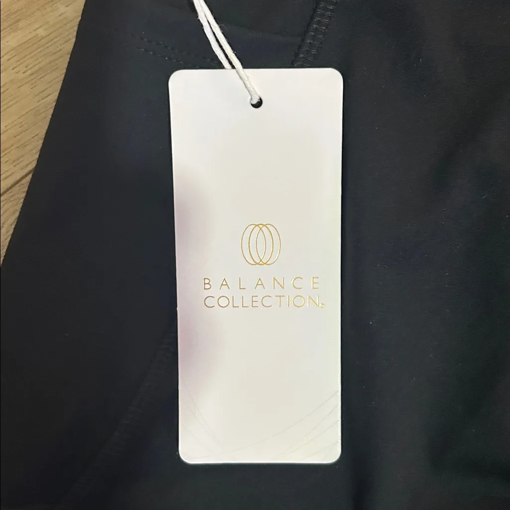 Balance Collection side Pocket Leggings with mesh lining, Black, Large, NWT - Image 6