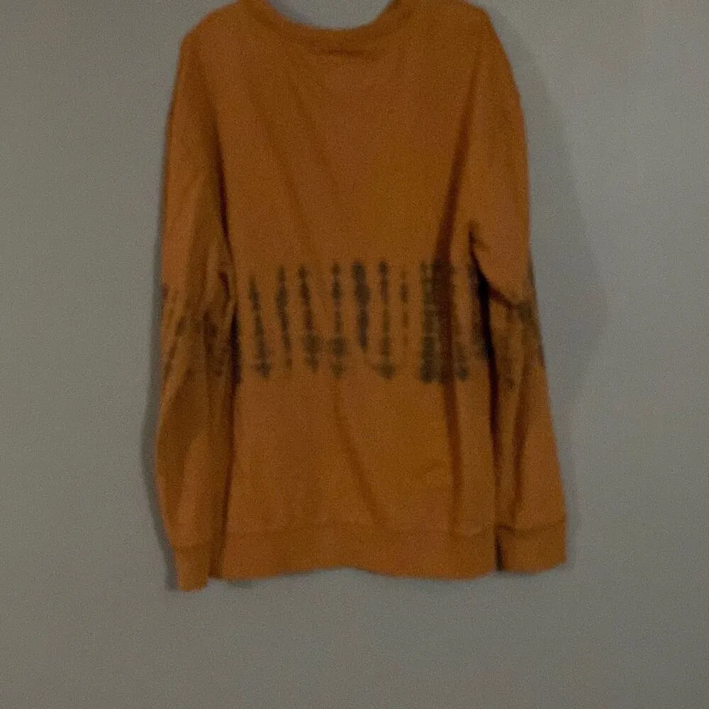 Original Use Tie Dye Knit Striped Sweater Size Large - Image 3