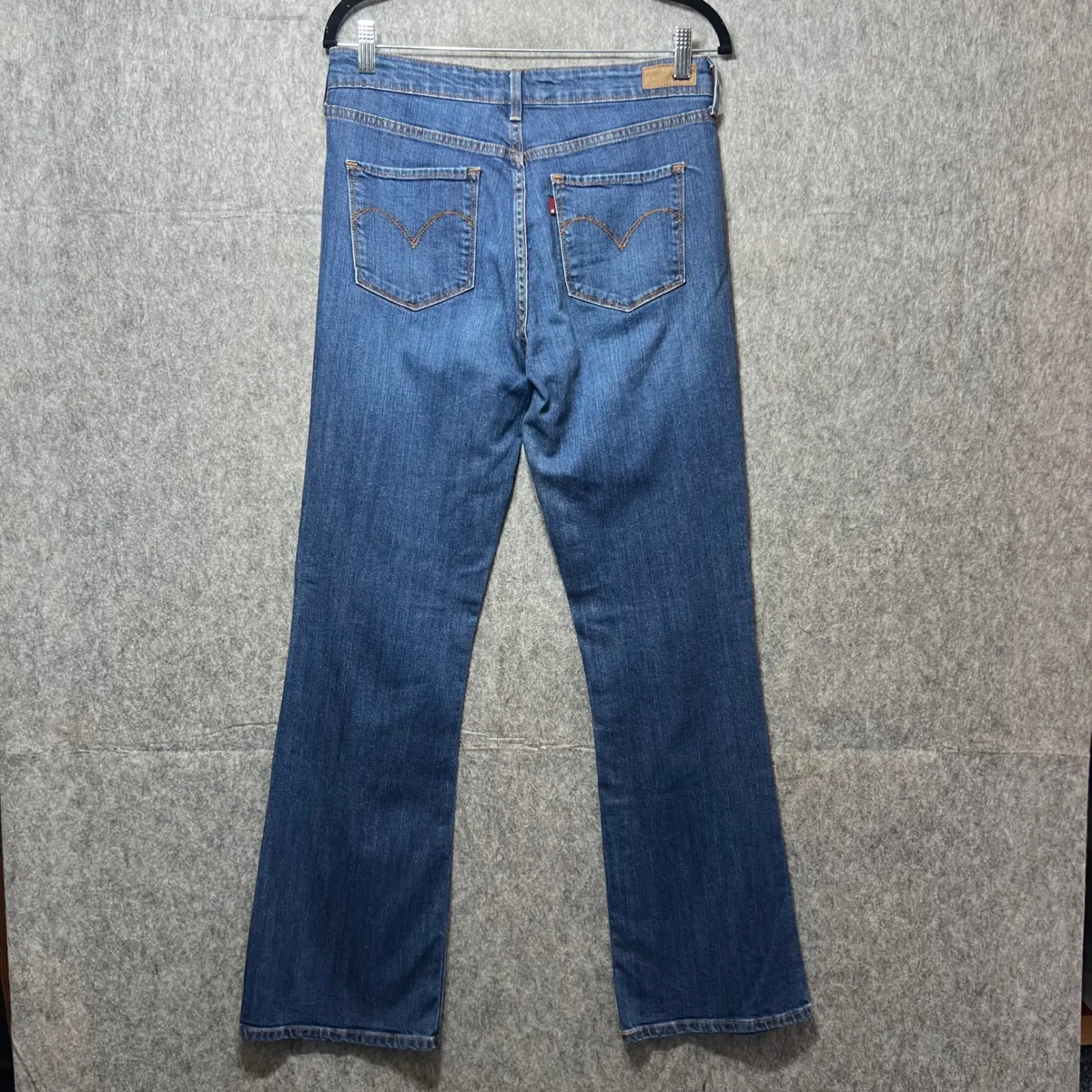 Levi's Demi Curve Bootcut Jeans Classic Rise Dark Wash Denim Size 10/30‎ - Image 7
