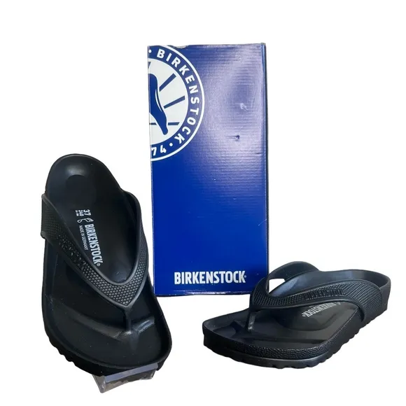 Birkenstock Honolulu EVA Black Women's Sandal Size 37 aka 6 #B1230 - Image 2