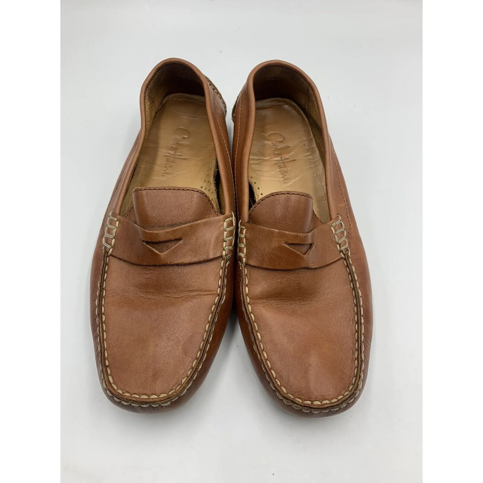 Cole Haan Brown Leather Loafers - Image 6