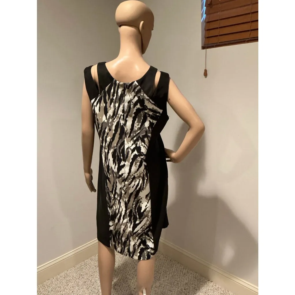 Woman’s Connected Apparel Dress Sz16 Black Style TA101982M - Image 3