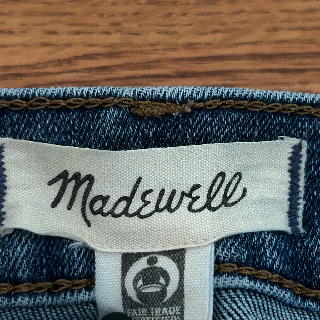 Madewell Cali Demi Bootcut Jeans Blue Size 33P - Image 4