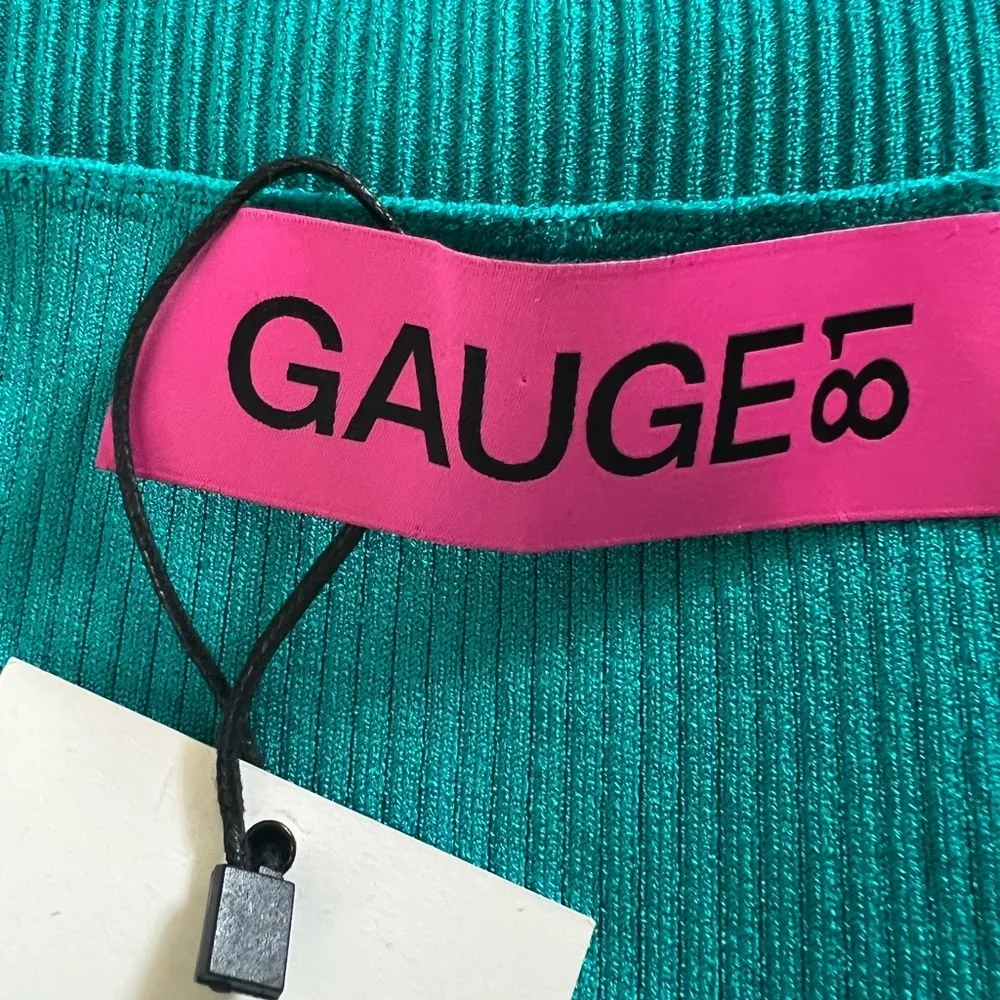 NWT GAUGE 81 Otero Long Sleeve Ribbed Cut - Image 5