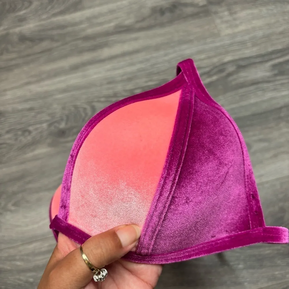 Victoria Secret Bikini Pink Velvet Top‎ - Image 6