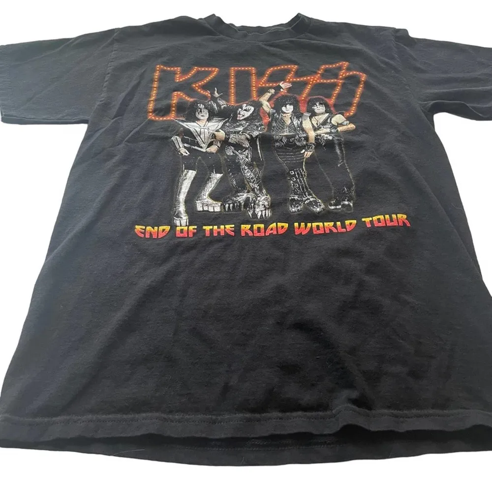 KISS Army Concert Tee Shirt Black Medium End of the World Tour 2019 Classic Rock - Image 2