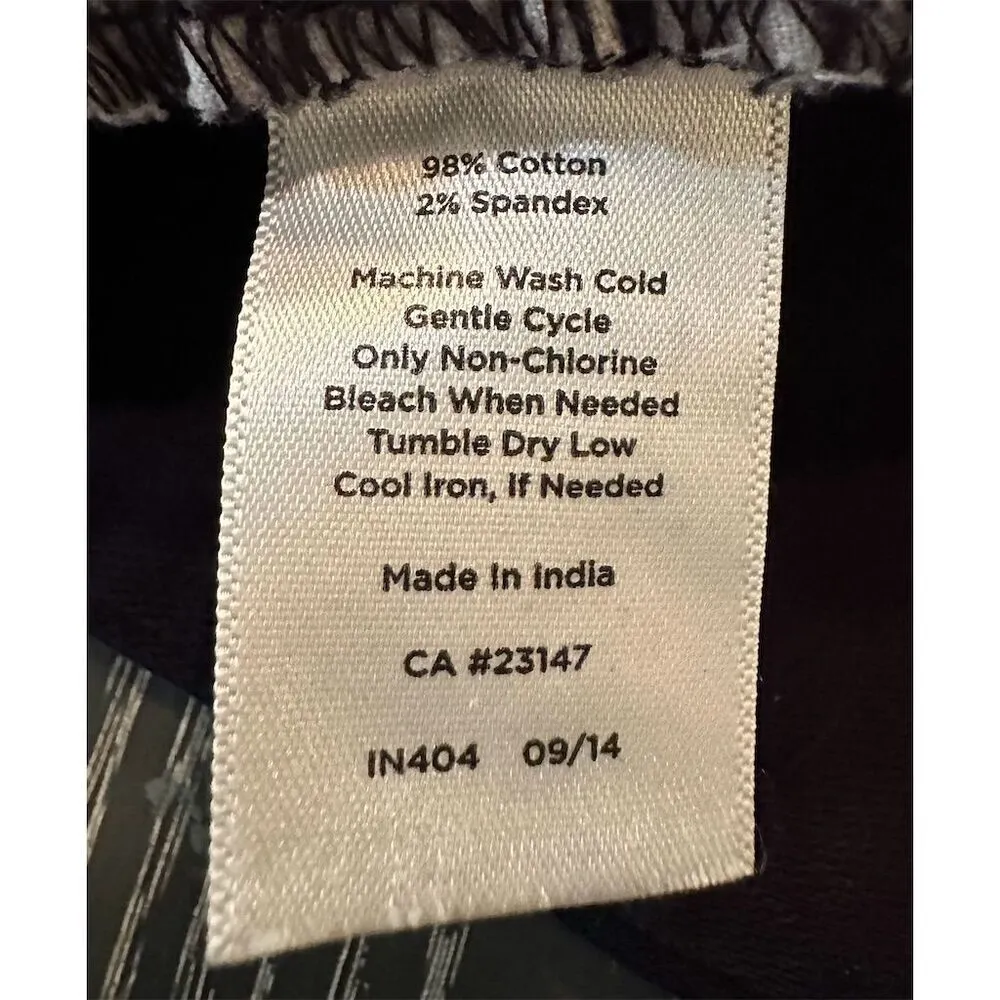 Talbots Women's Cargo Pants Size 18 Purple Utility Straight Leg Casual - Image 7