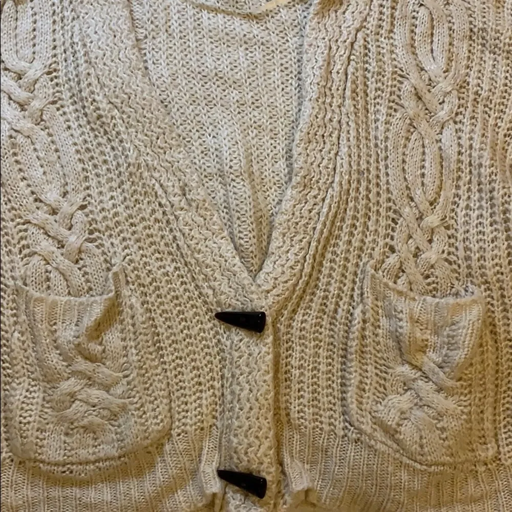 Cotton Candy Cable Knit Sweater SZ XS/S - Image 4