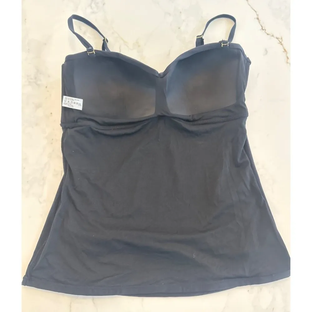 BIKINX‎ Tankini Bathing Suit, Tummy Control, Size XXL Black - Image 9