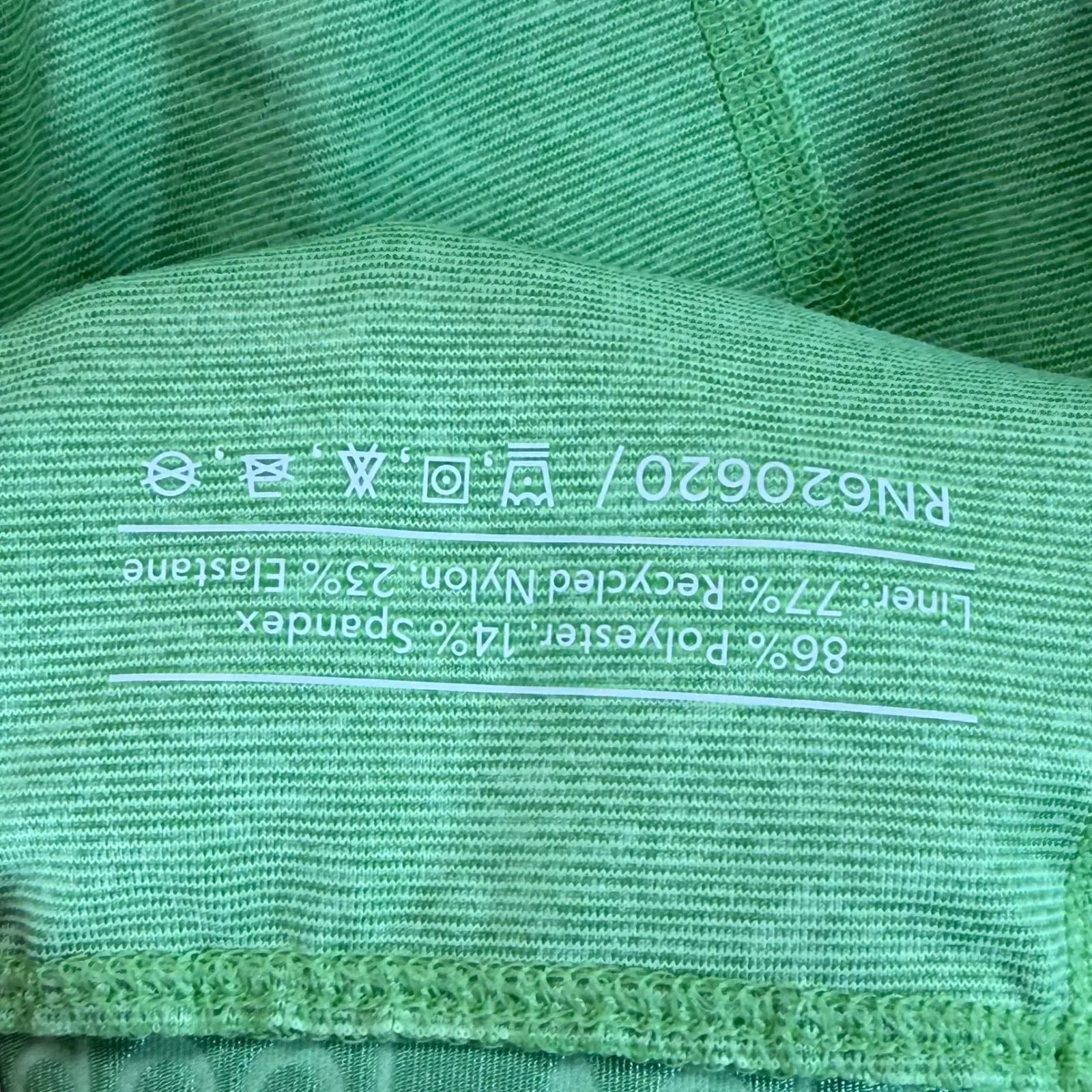 Outdoor Voices Exercise Dress Athletic‎ Cutout Activewear Dress Green Size M - Image 7