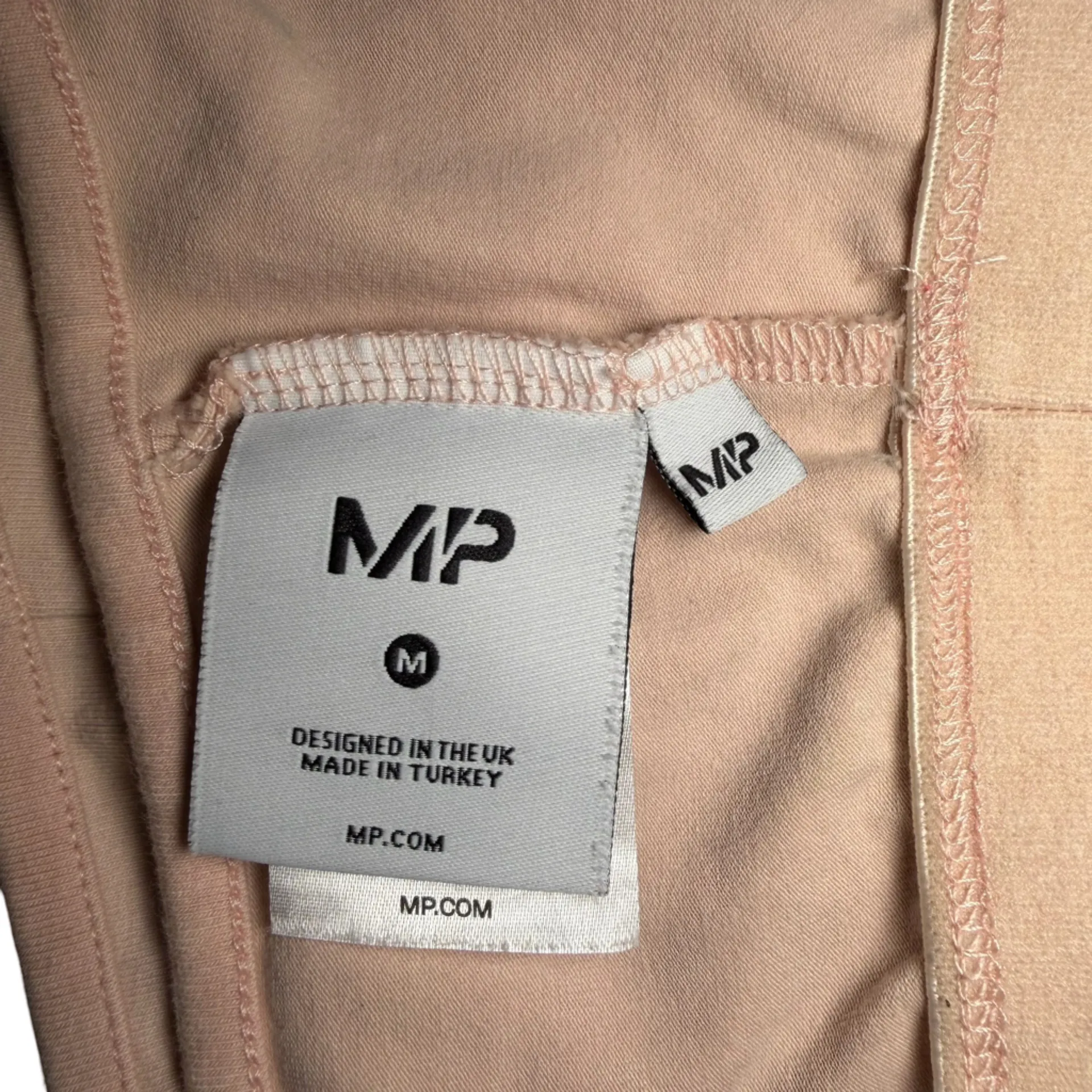 My Protein MP Women's Rest Day Bra Beige Cotton Sports Bra, Size Medium Tan - Image 4