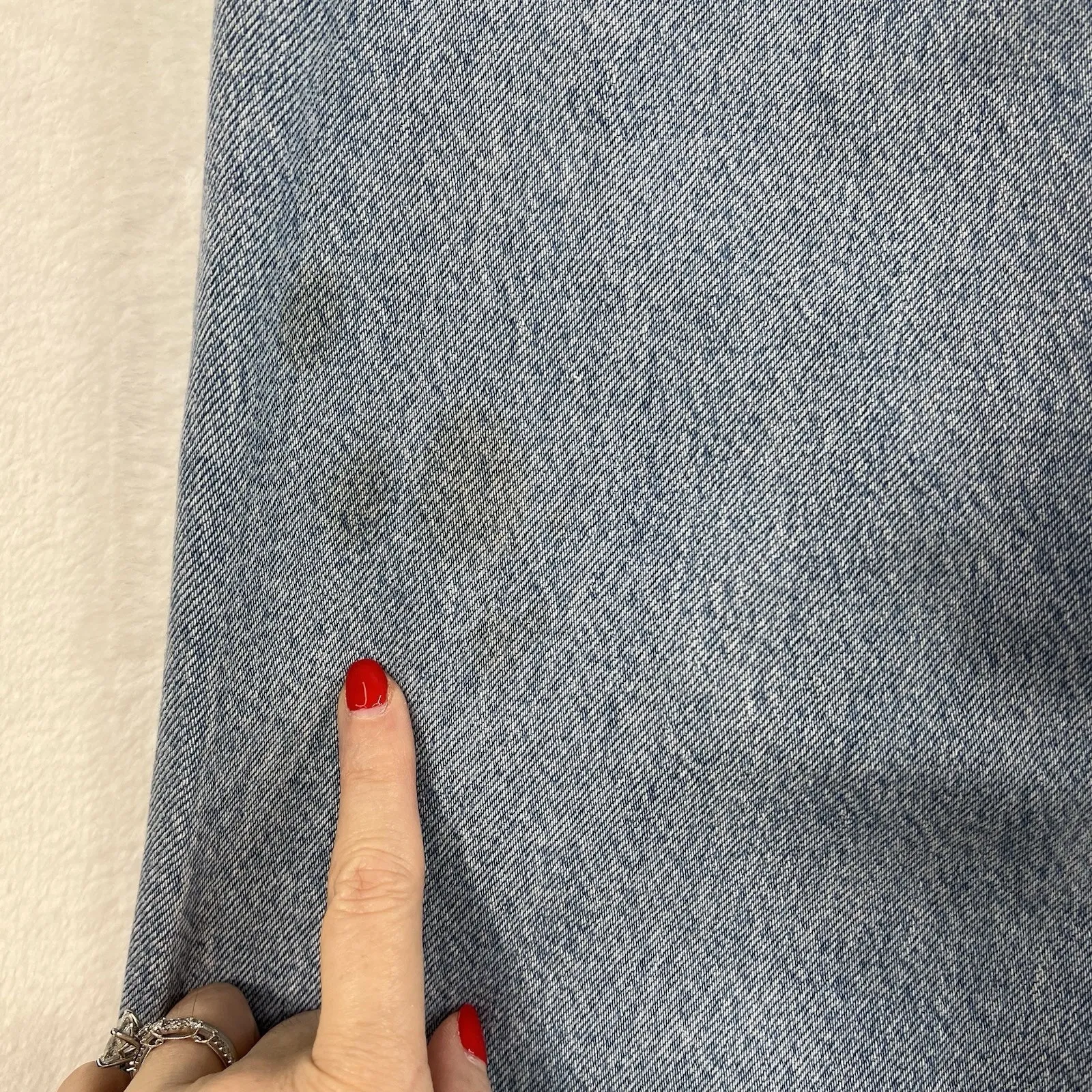 Levi's Sz 25 Premium Baggy Dad Jeans Slouchy Women’s Distressed Holes Grunge - Image 12