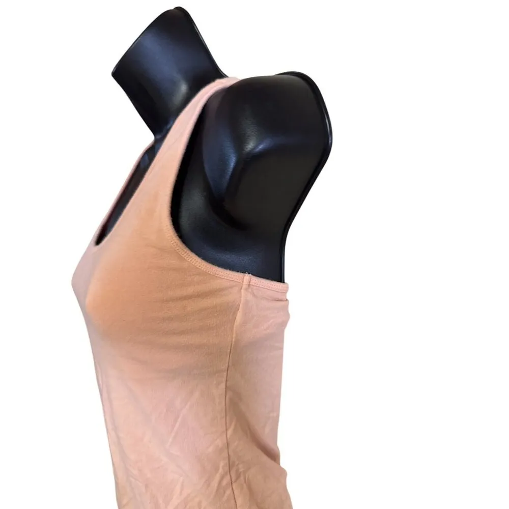 Victorias Secret Sport Pink Racerback Tank Top S Cotton & Spandex - Image 5